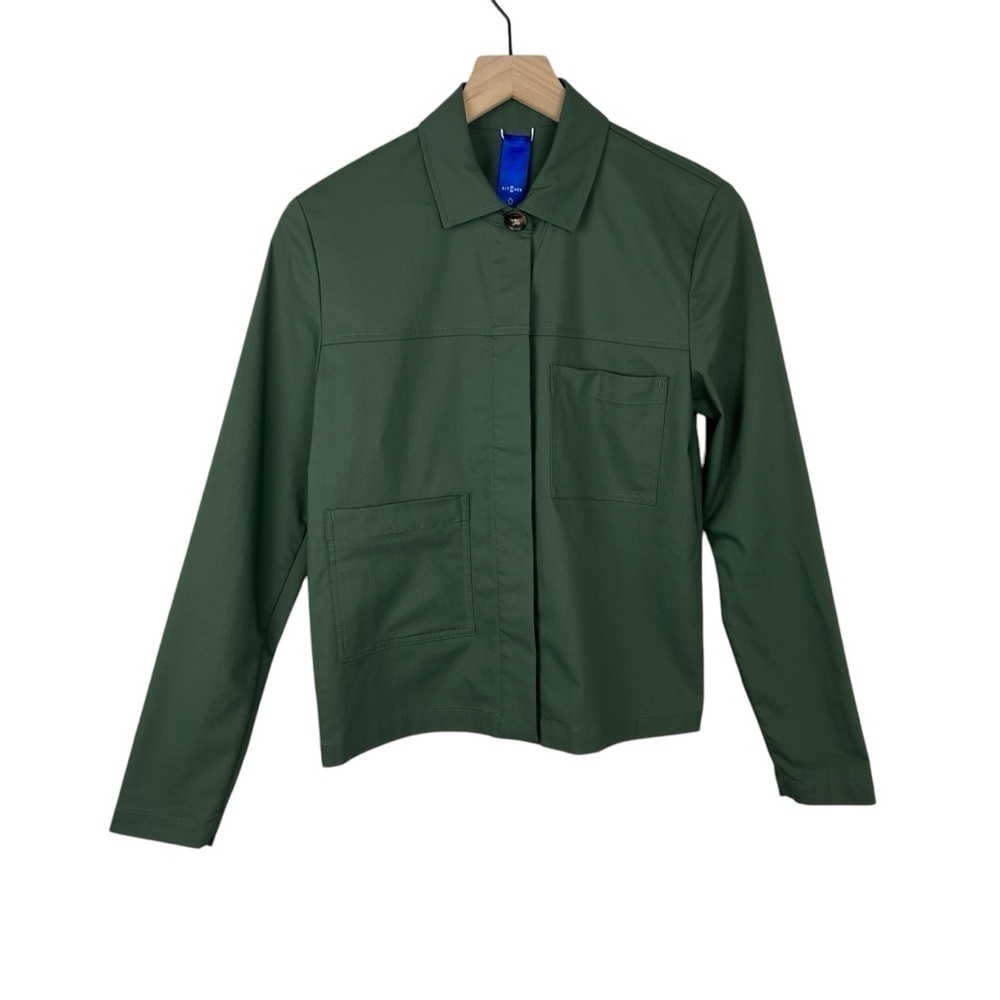 Kit + Ace Bomber Button Front Jacket